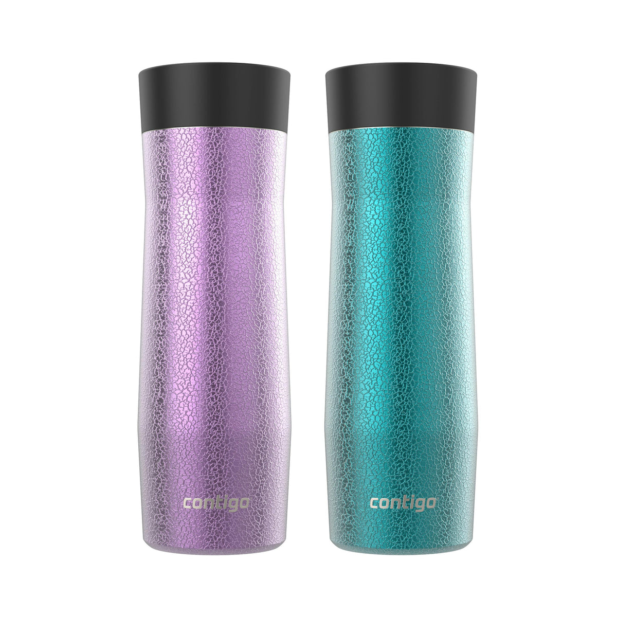 Contigo® AUTOSEAL® West Loop Vacuum-Insulated Stainless Steel Travel Mug with Easy-Clean Lid, 20 oz, 2-Pack