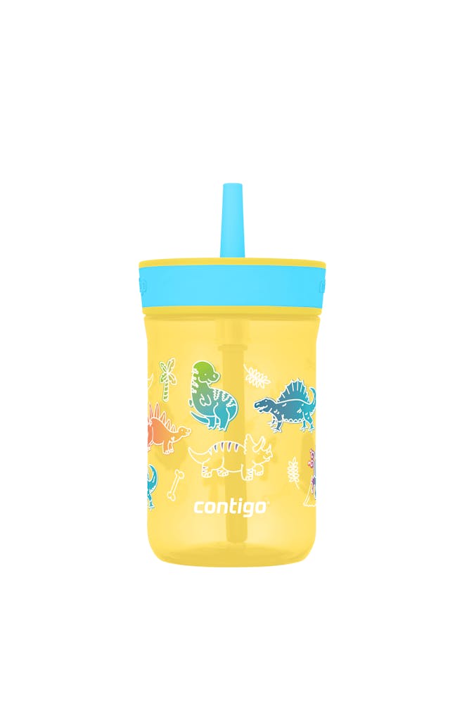 Kids’ Leighton Straw Tumbler with Spill-Proof Leak-Proof Lid, 14oz R7