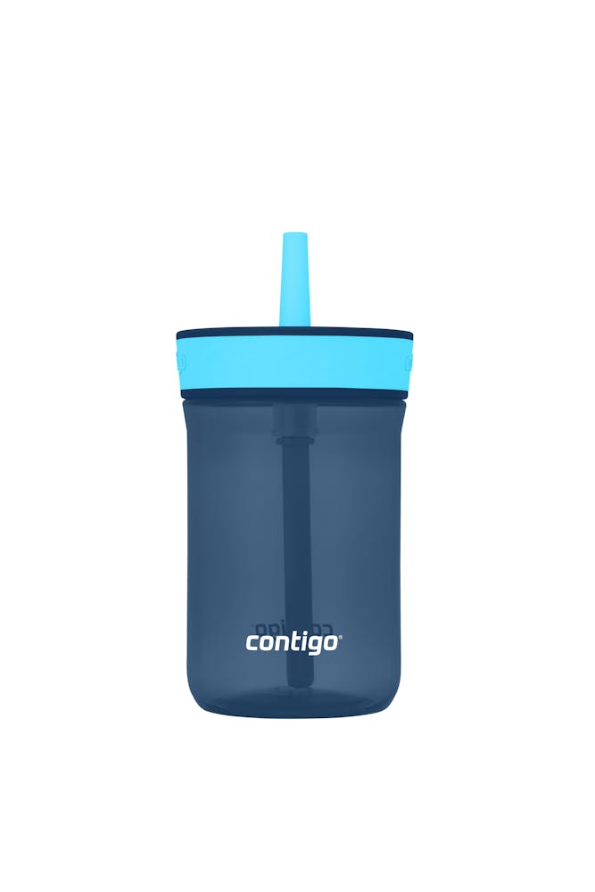 Kids’ Leighton Straw Tumbler with Spill-Proof Leak-Proof Lid, 14oz R7
