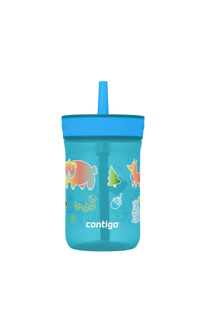 Kids’ Leighton Straw Tumbler with Spill-Proof Leak-Proof Lid, 14oz R7