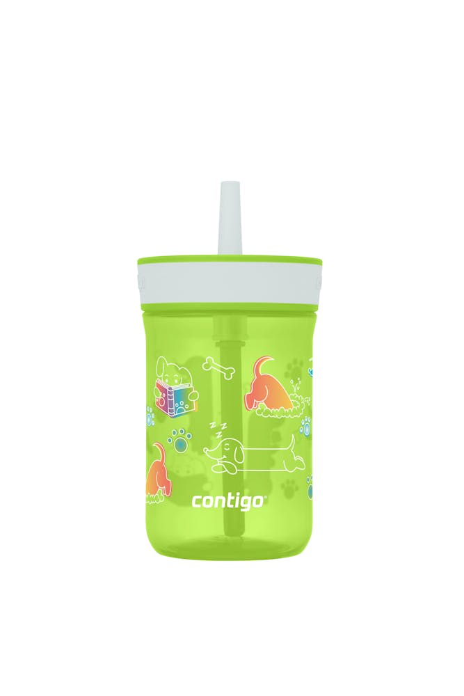 Kids’ Leighton Straw Tumbler with Spill-Proof Leak-Proof Lid, 14oz R7